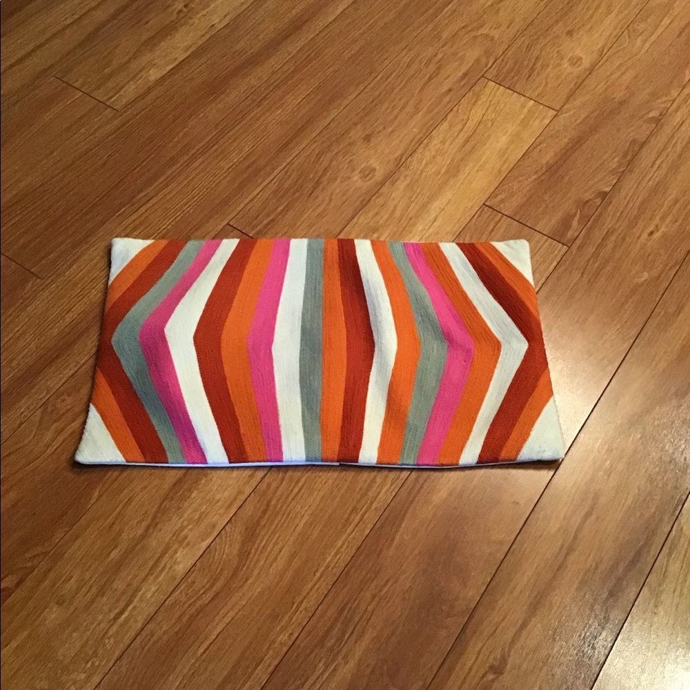 WEST ELM MULTI COLOURED PILLOW CASE